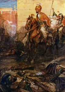 Det første synet som møtte blikket hans var likene av hans myrdede landsmenn av Arthur David McCormick