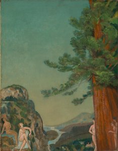 På klippene, ca. 1898.