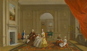 John Bacon-familien av Arthur Devis
