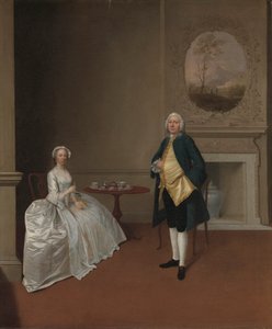 Mr. og Mrs. Hill av Arthur Devis