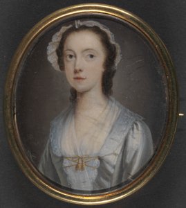 Portrett av en ung kvinne av Arthur Devis