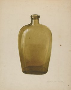 Brennevinsflaske av Arthur G. Merkley