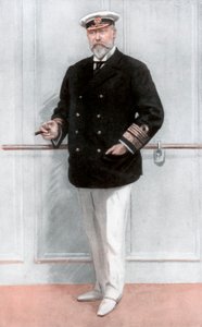 Regele Edward al VII-lea al Regatului Unit, 1910 norvegian av Arthur Garratt