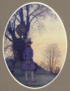 De gamle kjente ansiktene (farge litho)