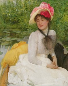 Girl in a Punt
