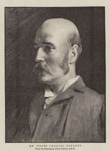 Mr Henry Charles Burdett av Arthur Hacker