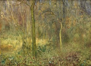 Skogkledd Glade av Arthur Hacker