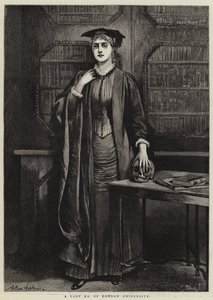 En dame BA fra London University av Arthur Hopkins