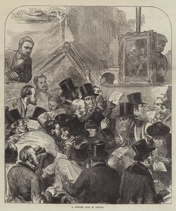 Et bildesalg i London av Arthur Hopkins