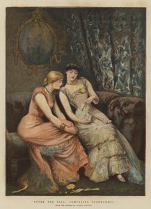 Etter ballen, sammenligne programmer (chromolitho) av Arthur Hopkins