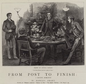 Fra post til mål, en racingromantikk av Arthur Hopkins