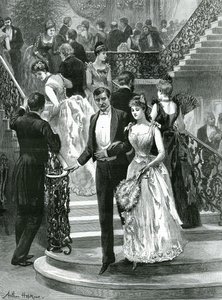 Går ned til kveldsmat. Min første ball av Arthur Hopkins