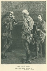 Illustrasjon for Hamlet av Arthur Hopkins