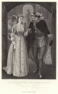 Kong Henry VIII og Anne Bullen, Kong Henry VIII, Act I, Sc IV av Arthur Hopkins