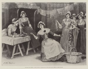 Madame Sans-Gene, på Lyceum, Madame Sans-Gene (frøken Ellen Terry) i vaskeriet hennes