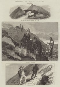 Skisser av Vesuv av Arthur Hopkins