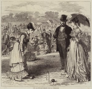 All-England Croquet Club på Wimbledon av Arthur Hopkins