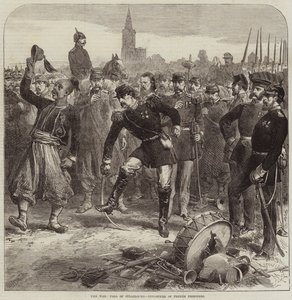 Krigen, Strasbourgs fall, franske fangers avgang av Arthur Hopkins
