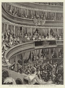 Besøket til den tyske keiseren, statskonserten gitt i Royal Albert Hall av Arthur Hopkins