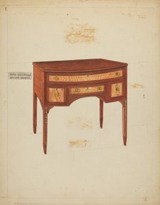 Skrivebord av Arthur Johnson