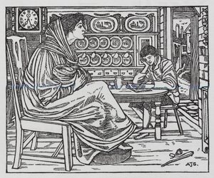 HC Andersen: Lille Tuk (litho)