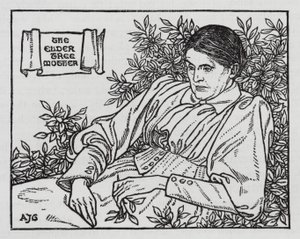 HC Andersen: The Little Elder-Tree Mother (litho)