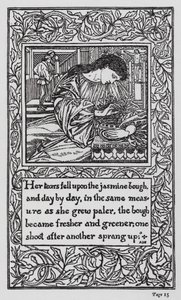 Hans Christian Andersen: Rosenalven (litho)