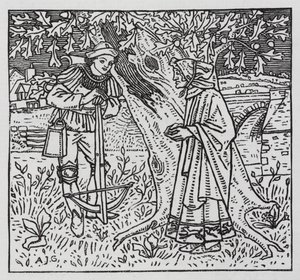 Hans Christian Andersen: The Tinder Box (litho)