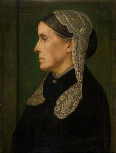 Portrett av fru Henry Gaskin kunstnerens mor, 1888.