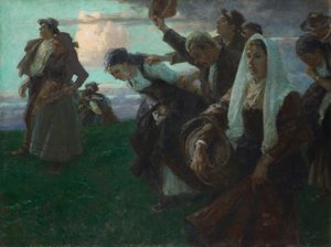 Tilbake fra messen av Arthur Langhammer