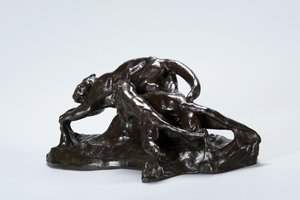 Hunder som fanger Puma av Arthur Putnam