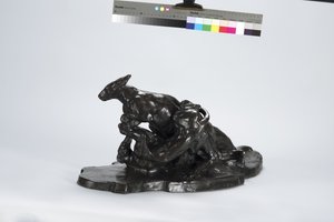 Kenguru og hund av Arthur Putnam