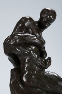 Mann og slange av Arthur Putnam