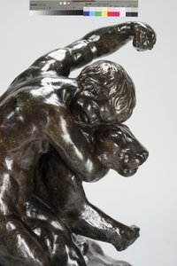 Puma and Child (bronse) av Arthur Putnam