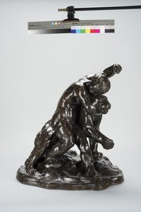 Puma and Child (bronse)