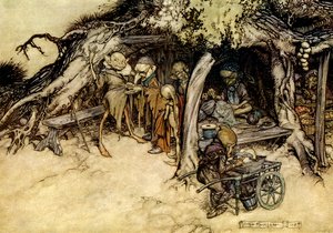 En midtsommernatts drøm av Arthur Rackham