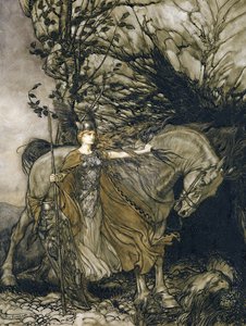 Brunnhilde av Arthur Rackham