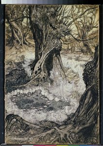 Kom, nå en Roundel, 1908 av Arthur Rackham