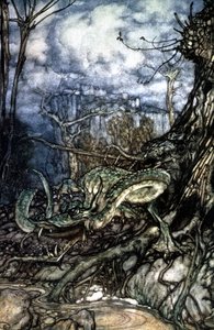 Drage av Arthur Rackham