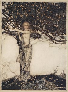 Freia, the fair one, illustrasjon fra 
