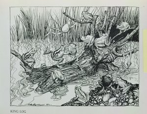 King Log, illustrasjon fra 