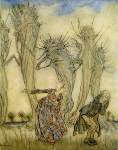 Herr og fru Eddik av Arthur Rackham