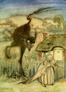 The Bogey Beast av Arthur Rackham
