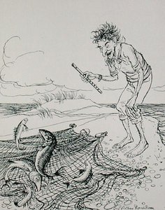 The Fisherman Piping, illustrasjon fra 