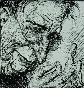 The Flea and the Man, illustrasjon fra 