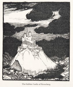The Golden Castle of Stromberg, fra The Fairy Tales of the Brothers Grimm, pub. 1909 av Arthur Rackham