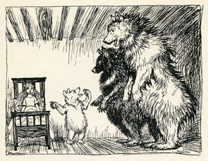 The Three Bears av Arthur Rackham