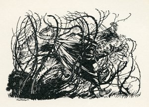 Brønnens tre hoder av Arthur Rackham