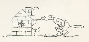 De tre små griser av Arthur Rackham