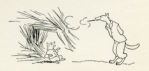 De tre små griser av Arthur Rackham